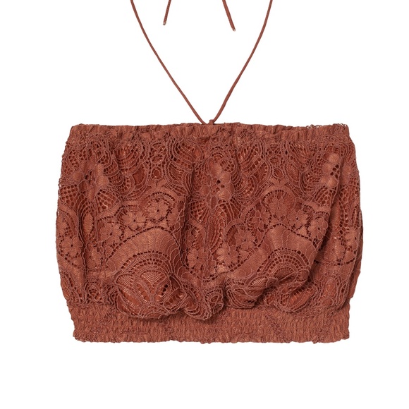 Fashion Blogger Fav. 2 pcs lace crochet set rose - Picture 6 of 8